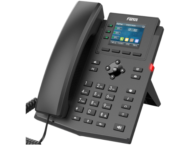 Fanvil X303 / X303P : téléphone IP d'entrée de gamme