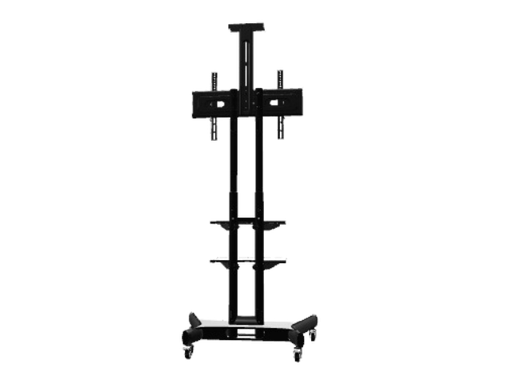 TS1552 BLK Support TV sur pied à roulettes pour des téléviseurs de 40 à 70 Pouces Noir